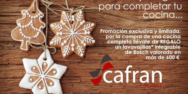 oferta cafran cocinas navidad 2014