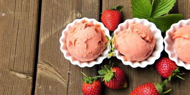 helado de fresa casero cafran cocinas