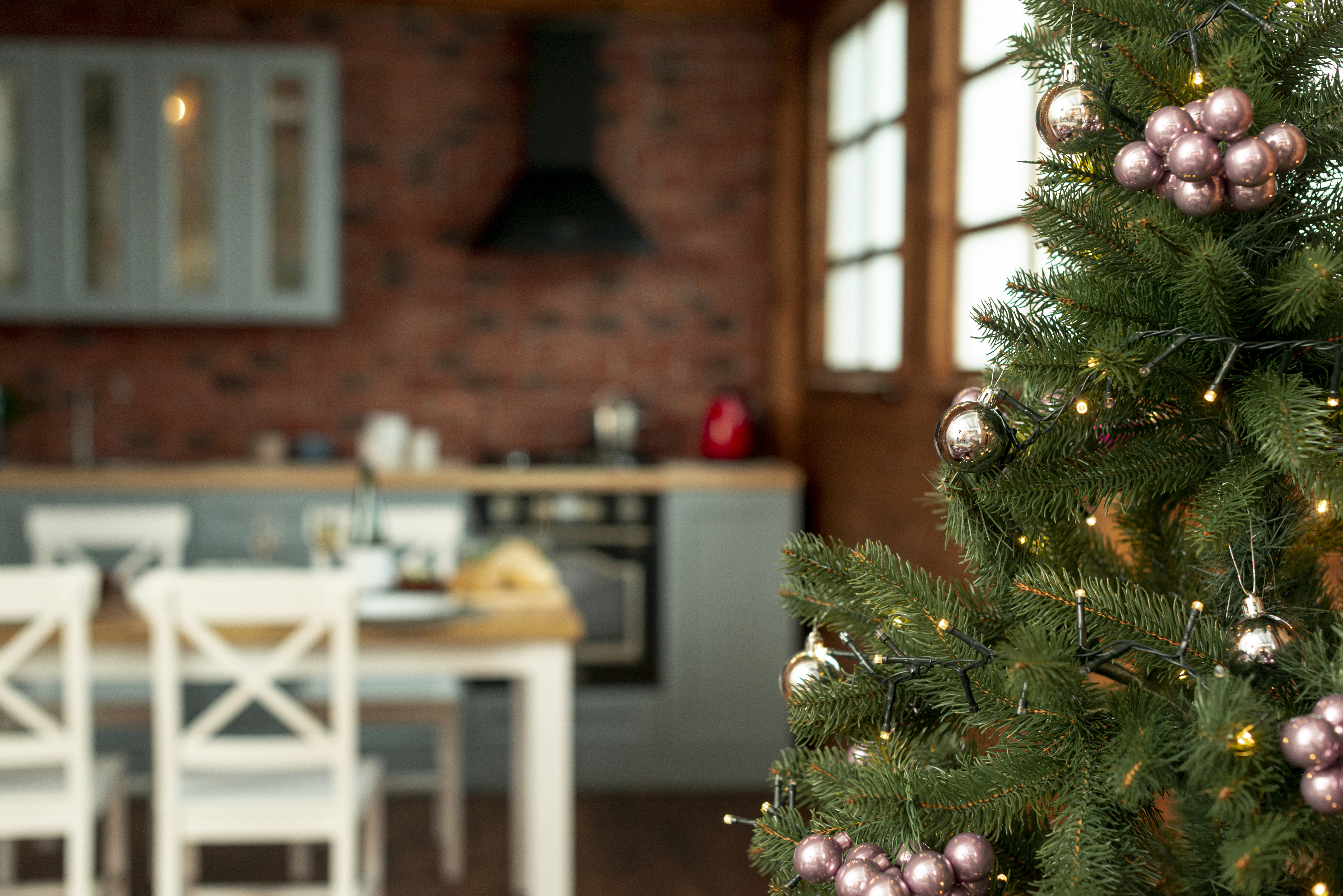 decoracion navidad cocina