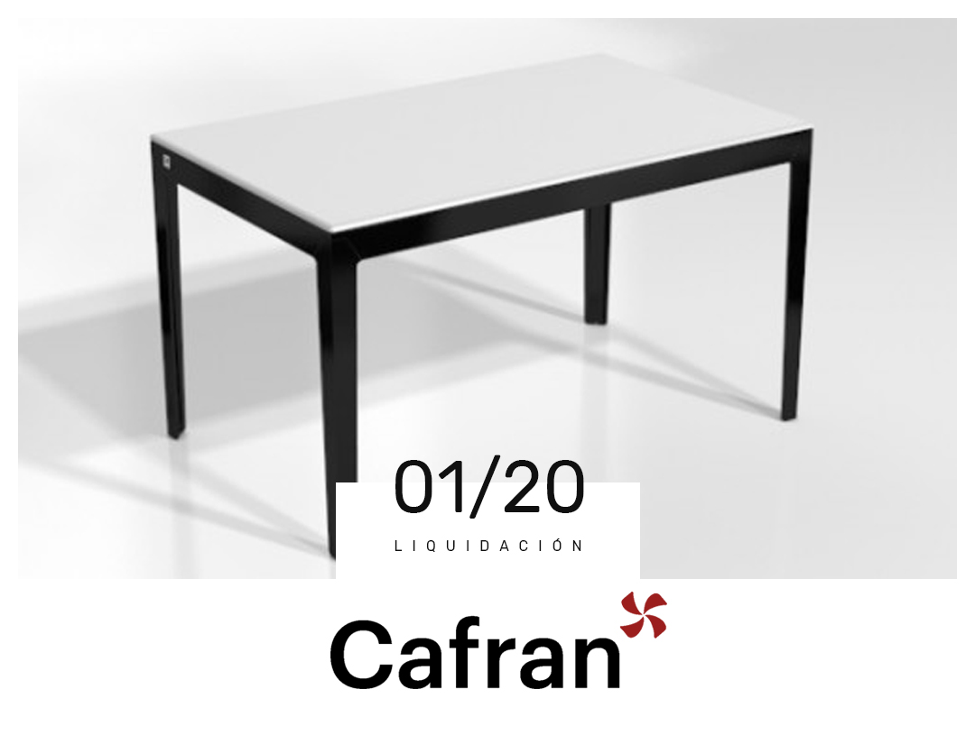 mesa capuccina cancio liquidacion cafran